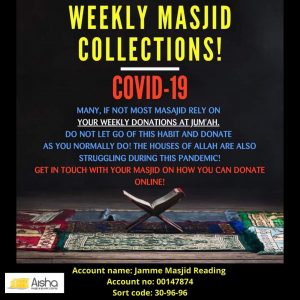 Mosque donations